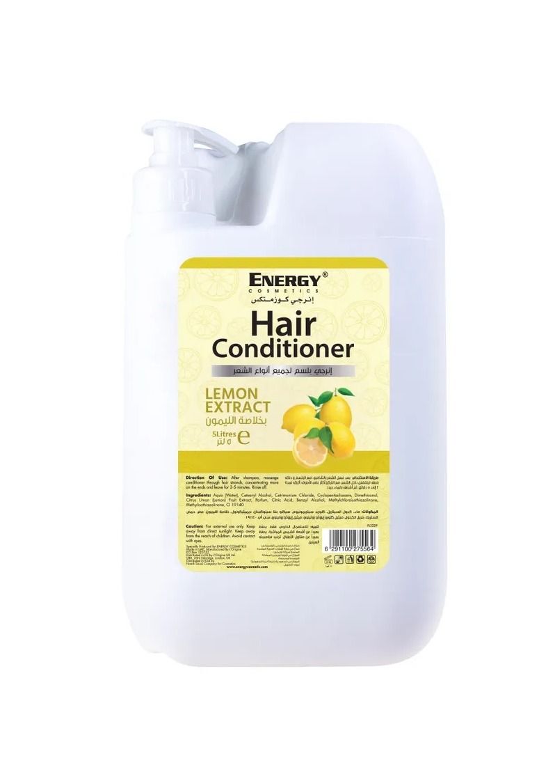 Energy Hair Conditioner Lemon Extract 5l