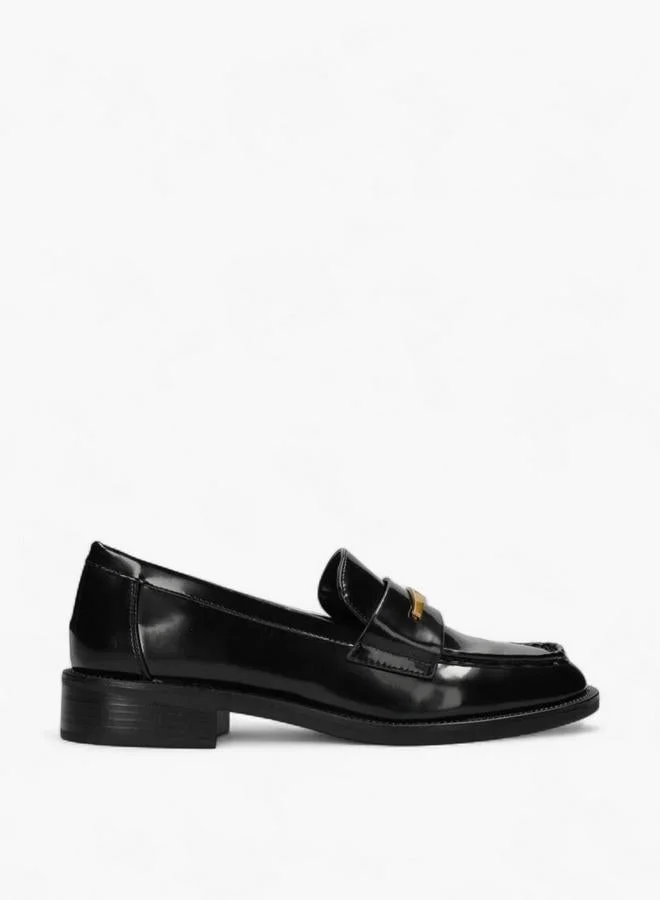 MEXX Metallic Accent Slip-On Loafers