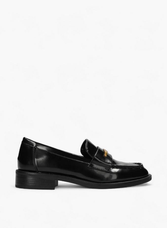 MEXX Metallic Accent Slip-On Loafers - Image 1