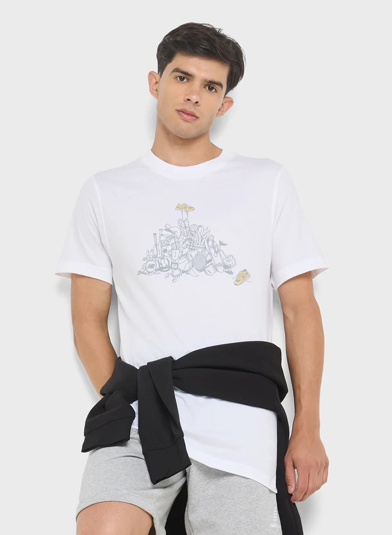 نيو بالانس Athletics Pile T-Shirt