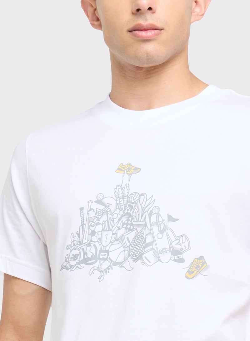 نيو بالانس تيشيرت أثليتكس بايل - Image 3