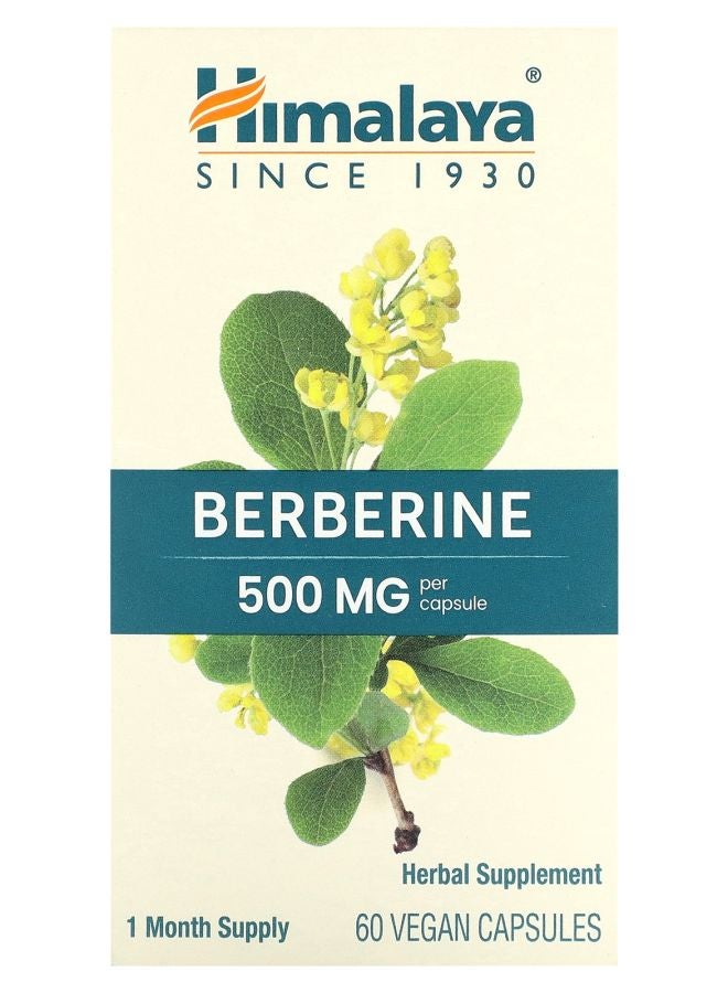 Himalaya بيربرين 500 ملغ 60 كبسولة نباتية
