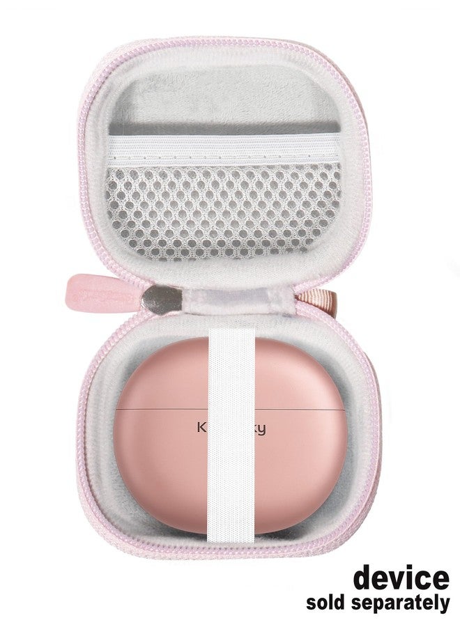 CaseSack حافظة كيس ساك لسماعات الأذن اللاسلكية بتصميم مجوهرات كينغ لكي، سماعات أذن قابلة للتثبيت مع أقراط فراشة، سماعات أذن مفتوحة مريحة بتقنية بلوتوث 5.4 (ذهب وردي) - Image 3