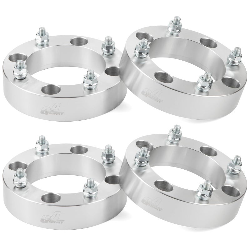 فواصل عجلات GAsupply ATV 4x137 بوصة 15 تناسب CANAM Commander Outlander Kawasaki Mule 38mm 4 لوج 4x137mm مع مسامير 10x125 وفتحة مركزية 110mm 4 قطع
