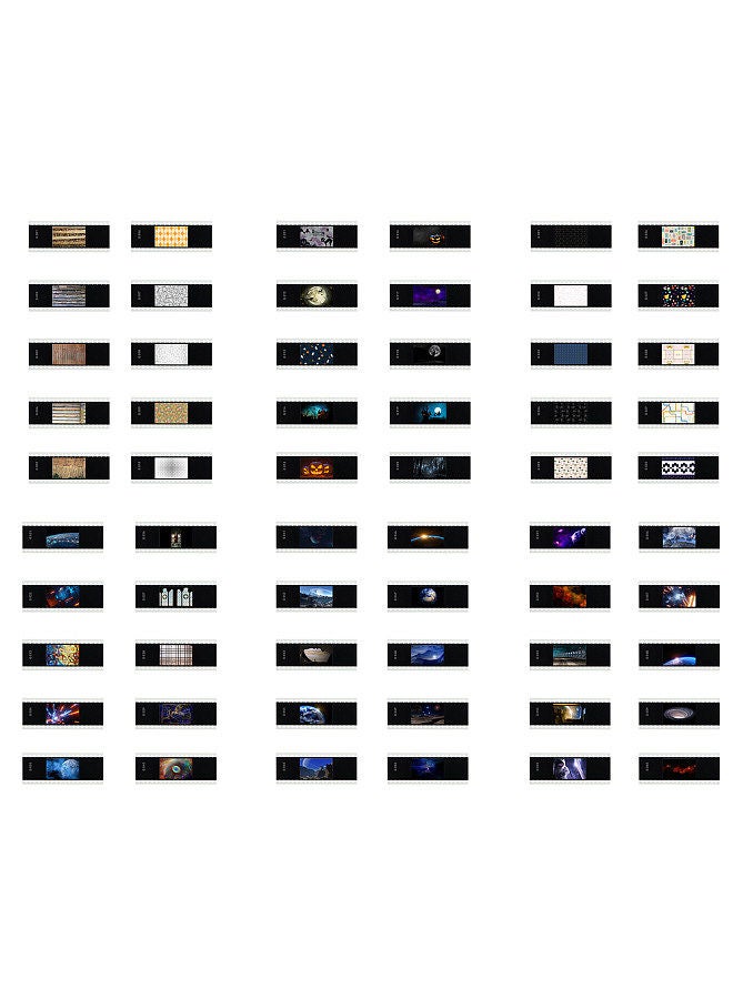 Godox AK-S Full Slide Set Transparencies for Godox AK-R21 Camera Flash Projector, Pack of 60pcs  - Image 1