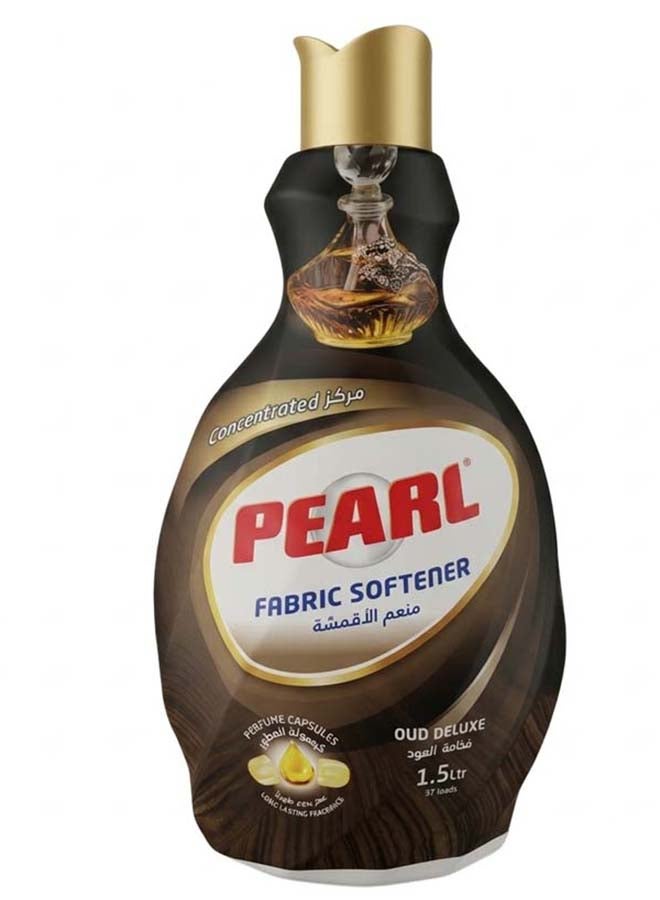 Pearl Fabric Softener Concentrate 1.5L Oud Deluxe Perfume Capsules Long Lasting Luxury Fragrance Laundry Conditioner 1.5 L - Image 1