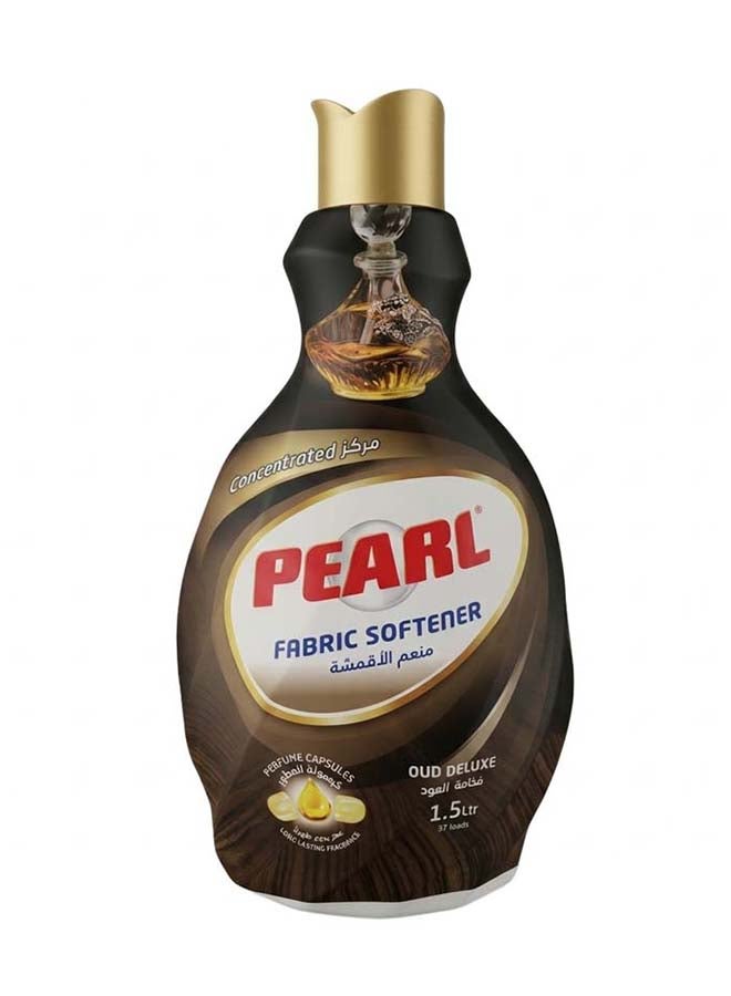 Pearl Fabric Softener Concentrate 1.5L Oud Deluxe Perfume Capsules Long Lasting Luxury Fragrance Laundry Conditioner 1.5 L - Image 1