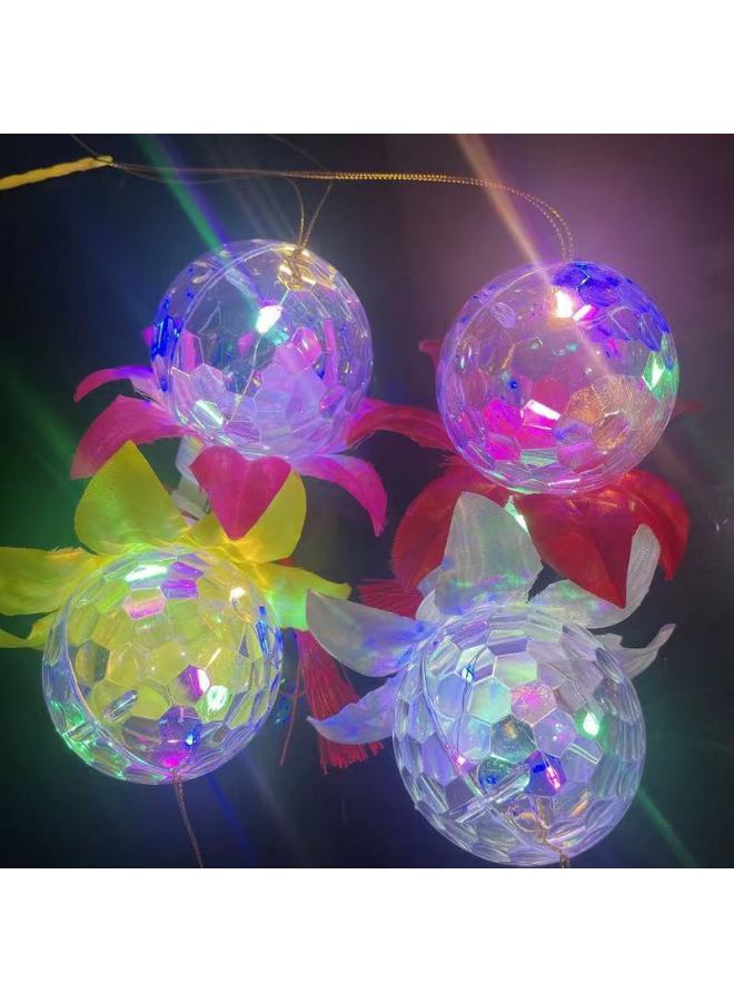 June 1 Night Market Hot Luminous Portable Lotus Lamp Bobo Ball TikTok Internet Hot Stall Supply Fireworks Lantern 