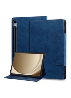 Case Compatible with Samsung Galaxy Tab S10 FE Plus, Built-in Card Slot, Leather Scratch and Fingerprint Resistant Protective Case for Samsung Galaxy Tab S10 FE+