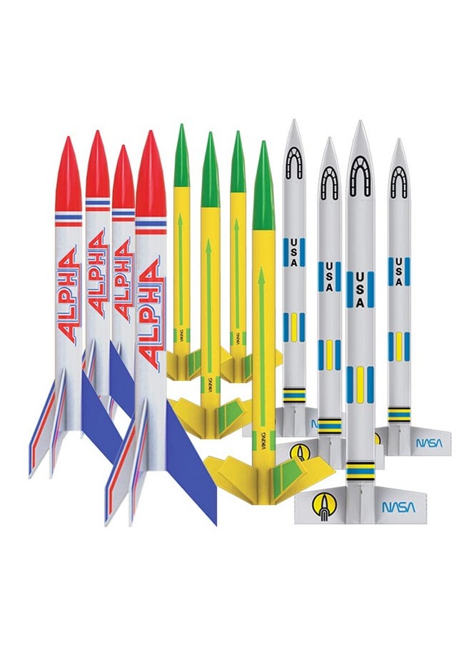 Estes Estes AVG Rocket Bulk Pack (Pack of 12) - 47776017535  - Image 1