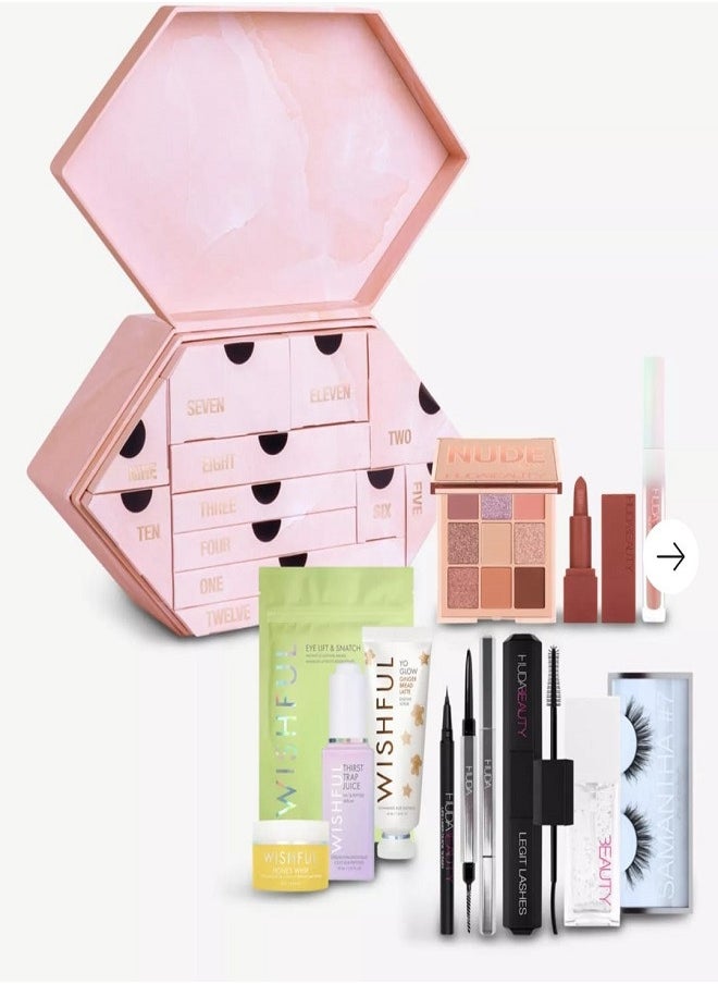HUDA BEAUTY - Set HUDA BEAUTY 12 Door Advent Calendar - Image 1