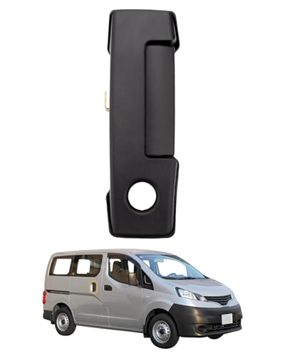 Gledewen Passenger Sliding Door Handle Compatible with 20132021 Nissan NV200 20152018 Chevy City Express Exterior Rear Passenger Side w Keyhole Replace 826063LM0B 57617 Sliding Outer Door Hanlde Part - Image 1