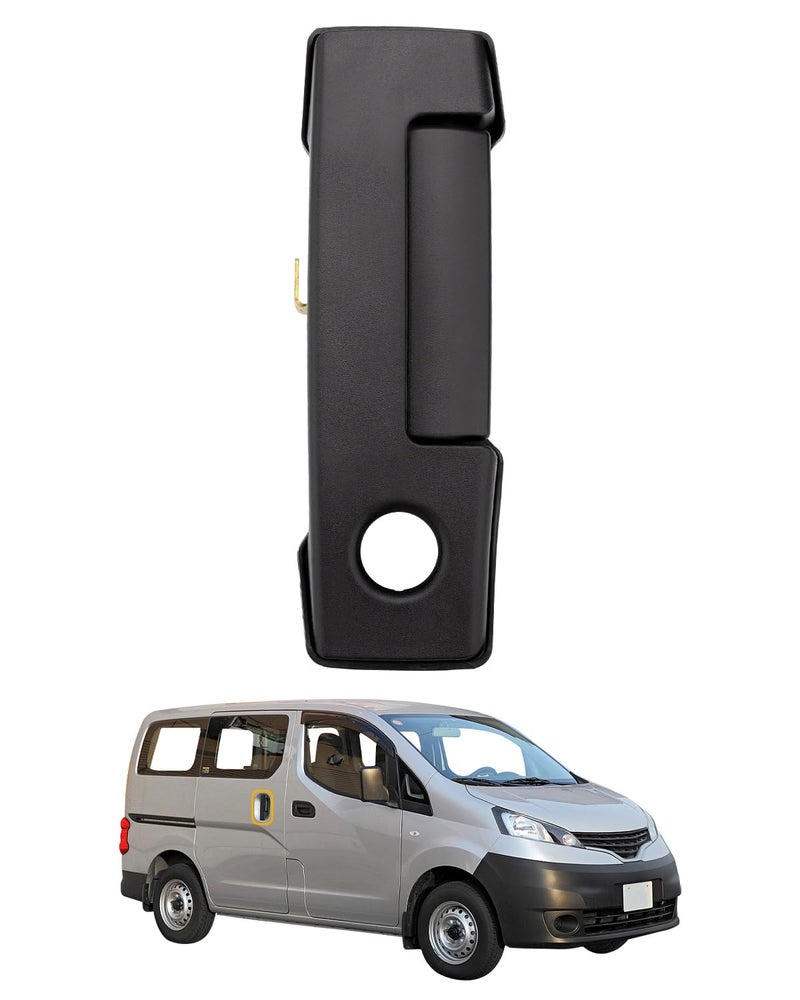 Gledewen Passenger Sliding Door Handle Compatible with 20132021 Nissan NV200 20152018 Chevy City Express Exterior Rear Passenger Side w Keyhole Replace 826063LM0B 57617 Sliding Outer Door Hanlde Part - Image 2
