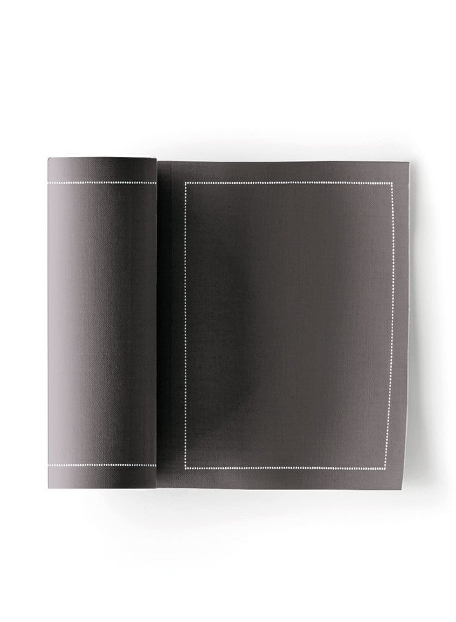 MY DRAP Cotton Cocktail Napkin - 4.5 x 4.5 in - 50 units per roll - Anthracite - Image 1