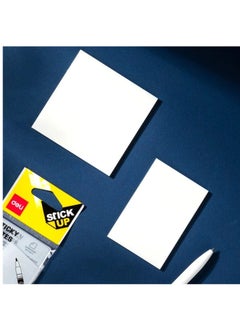 Deli 50-Sheet Semi-Transparent Milky White Sticky Notes 3x3 Inch Size  - Image 3