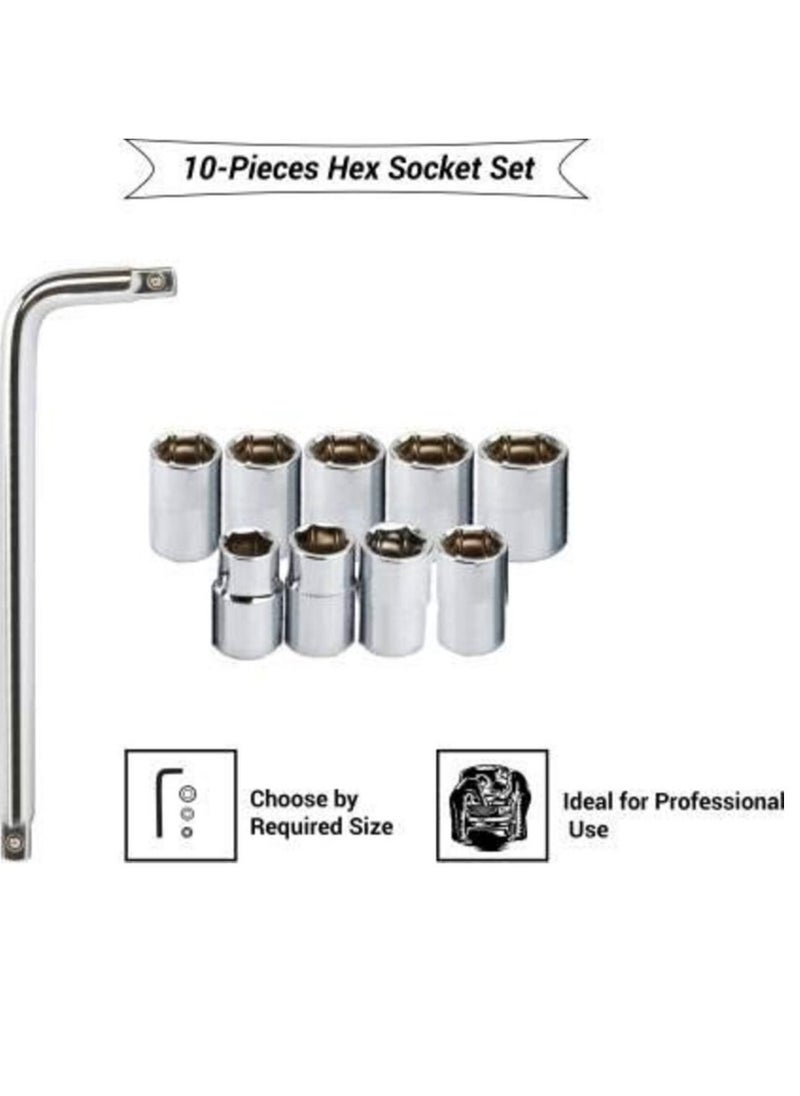 1/2" Drive Metric Socket Wrench Set 10Pc - pzsku/Z85581BB5683D75A8551AZ/45/_/1679917210/856aa8da-35e6-4315-812e-4819bc4f4f29