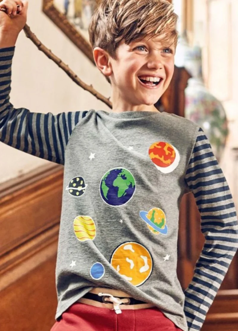YUNIQEE Grey Graphic Printed Round Neck T-shirt