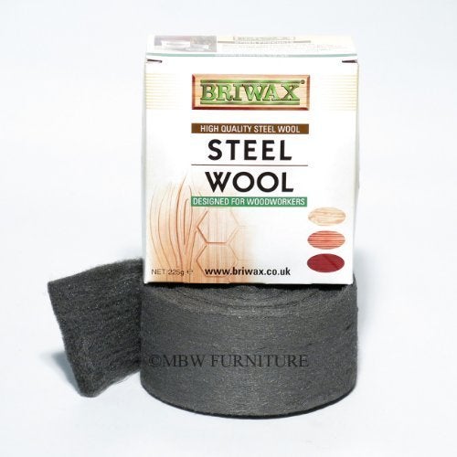 Briwax Steel Wool Grade 0000 Oil Free 225g 1/2lb Roll by Briwax - Image 2