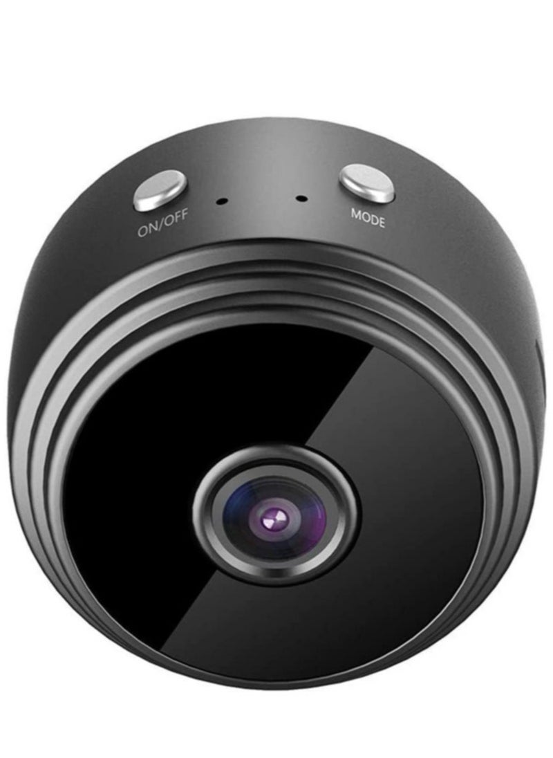 ELTRAZONE - Mini Hidden Camera WiFi Small Wireless Video Camera Full HD 1080P Night Vision Motion Sensor Support SD Card for iPhone Android Video Detection Security Nanny Surveillance Cam (Black) - Image 1