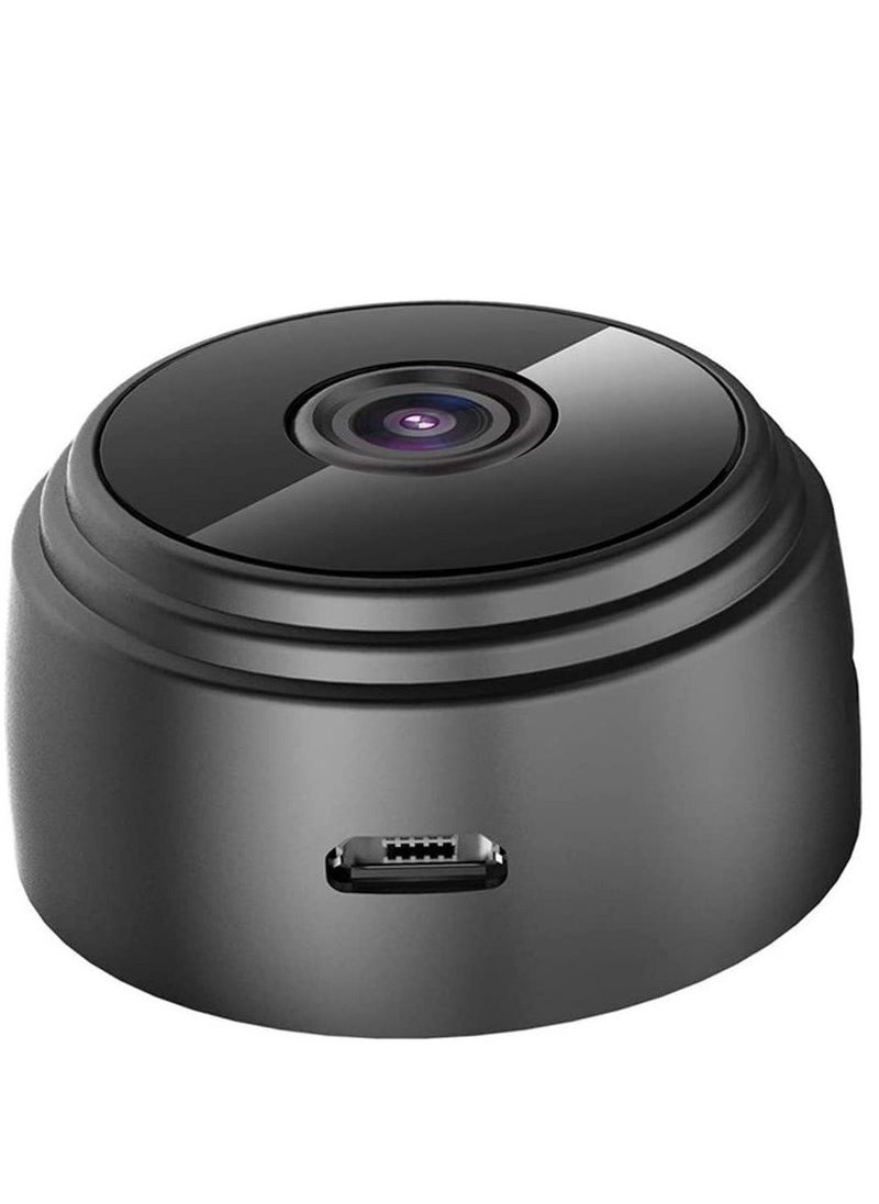 ELTRAZONE - Mini Hidden Camera WiFi Small Wireless Video Camera Full HD 1080P Night Vision Motion Sensor Support SD Card for iPhone Android Video Detection Security Nanny Surveillance Cam (Black) - Image 1