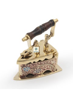 D DECKORISH D DECKORISH Decorative Brass Miniature Vintage Red Iron Showpiece 10 CM for Home Decoration  - Image 1