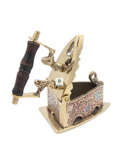 D DECKORISH D DECKORISH Decorative Brass Miniature Vintage Red Iron Showpiece 10 CM for Home Decoration  - Image 2