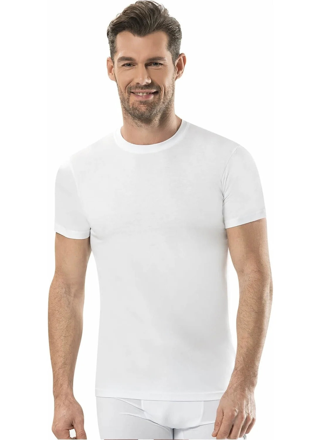 جيبر Men's Zero Collar Undershirt 3-Pack - 104