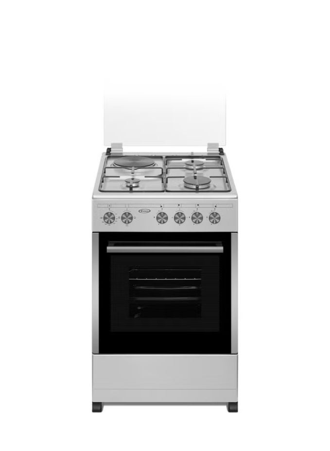 Venus Cooker VC5531ESD 50*55 cm 3 Gas Burner + 1 Hot Plate Electric Oven - Image 1