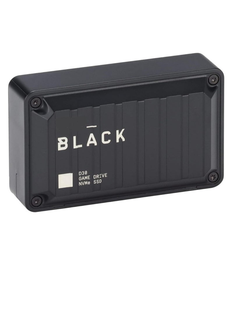 BLACK 2TB D30 Game SSD - Portable External Drive, Compatible with Xbox and PC, Up to 900MB/s  - Image 1