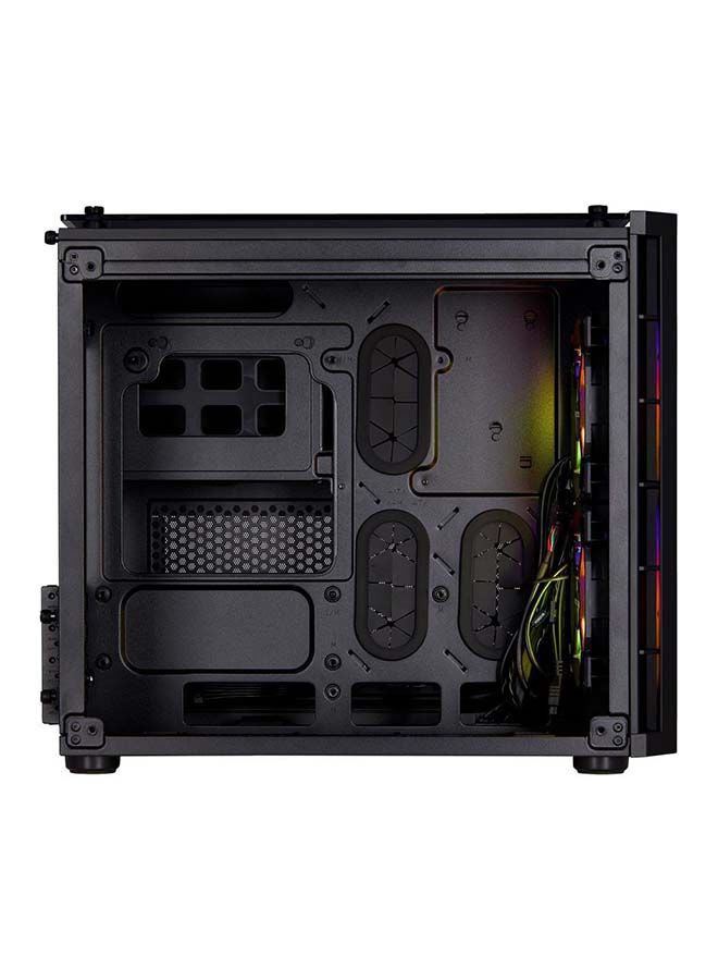 كورسير كريستال 280X RGB هيكل كمبيوتر زجاجي مقسى Micro ATX - Image 3
