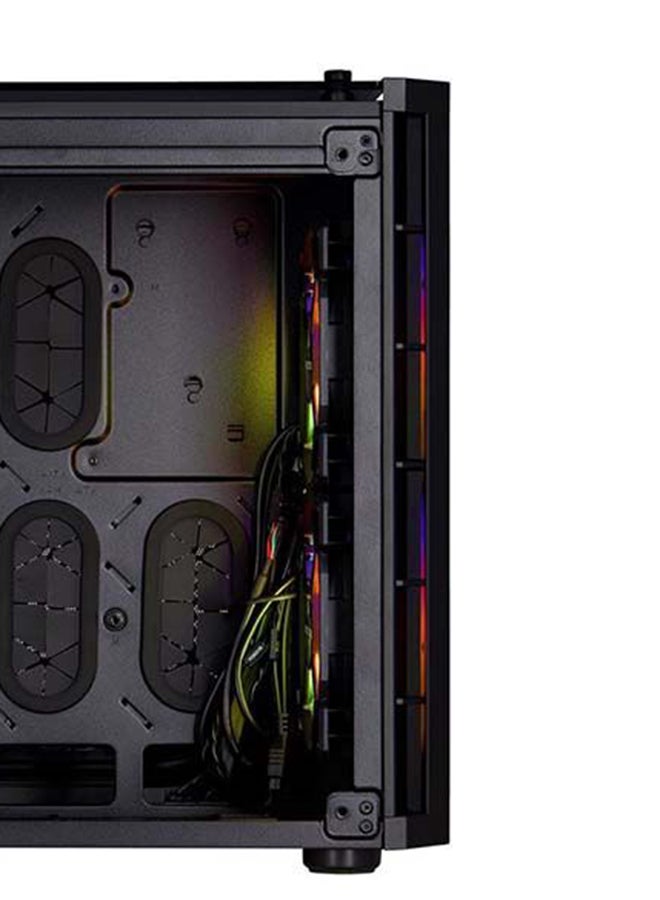 كورسير كريستال 280X RGB هيكل كمبيوتر زجاجي مقسى Micro ATX - Image 4