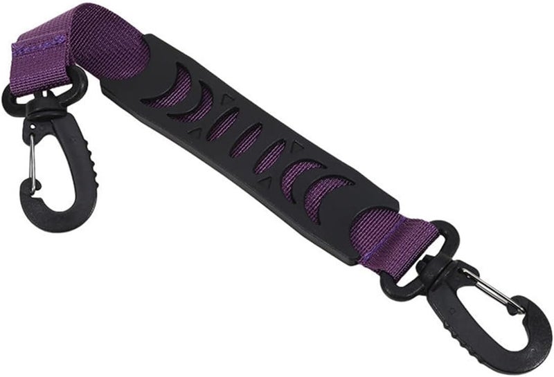 Ski Boot Carriers Straps Snowboard Boot Carrier Strap Roller Skate Shoulder Sling Leash Athletic Winter Gear Leash Snow Sports Accessory,Purple - Image 1