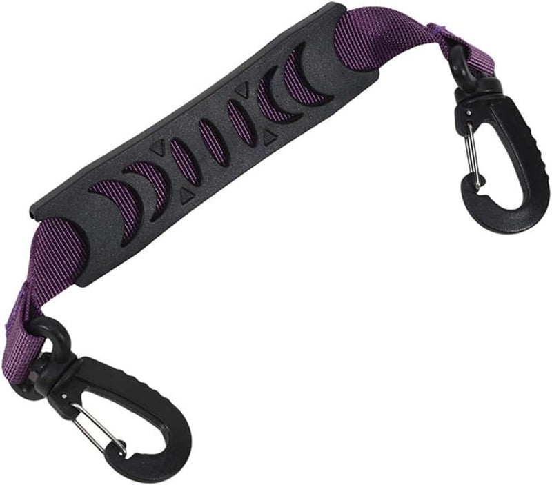Ski Boot Carriers Straps Snowboard Boot Carrier Strap Roller Skate Shoulder Sling Leash Athletic Winter Gear Leash Snow Sports Accessory,Purple - Image 2