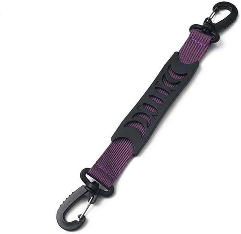 Ski Boot Carriers Straps Snowboard Boot Carrier Strap Roller Skate Shoulder Sling Leash Athletic Winter Gear Leash Snow Sports Accessory,Purple - Image 3