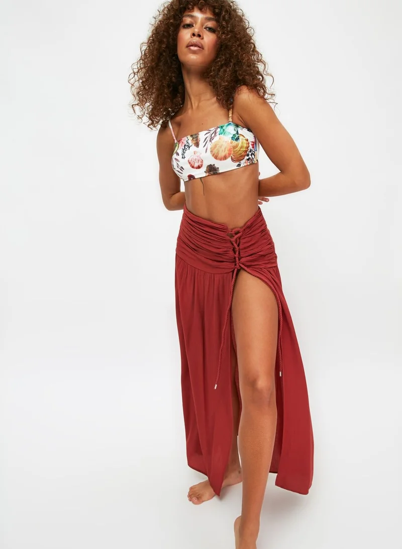 trendyol Front Split Maxi Skirt