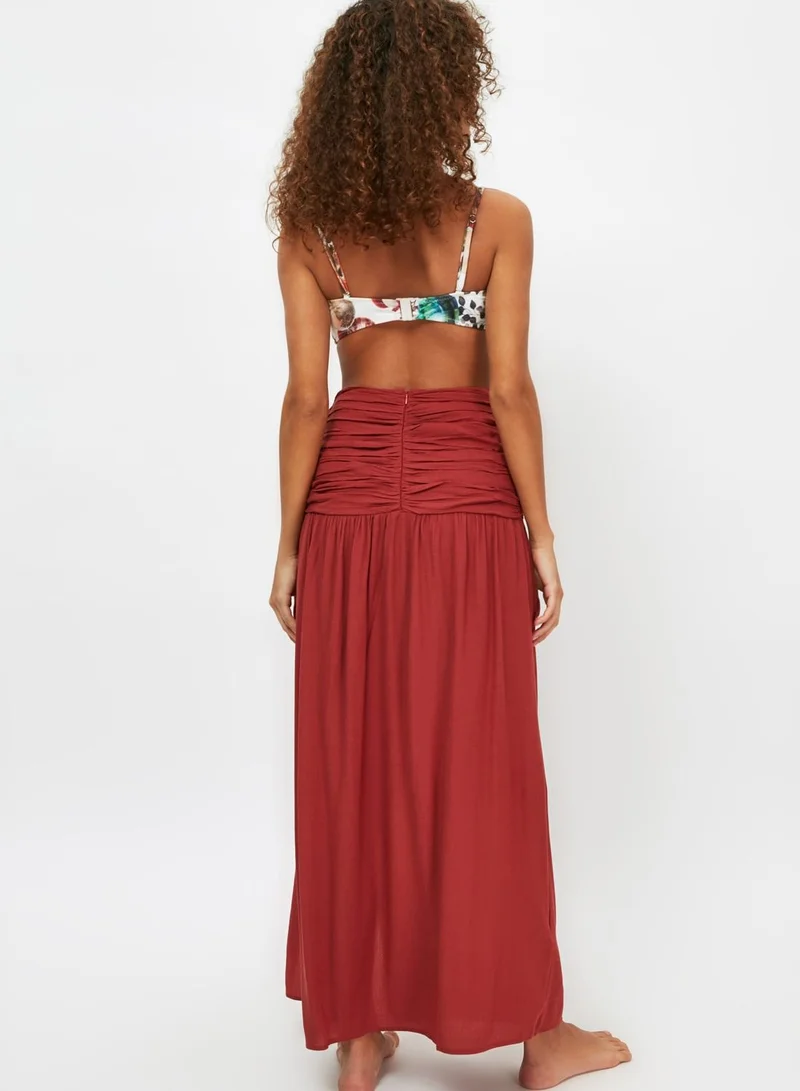 trendyol Front Split Maxi Skirt
