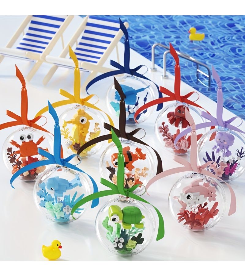 Ocean Creatures Building Blocks 7484 For Parent Child Play And Decoration - Image 1