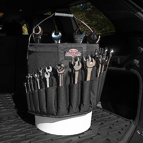 Bucket Boss Wrench Boss Bucket Tool Organizer in Black, AB30020 - Image 2