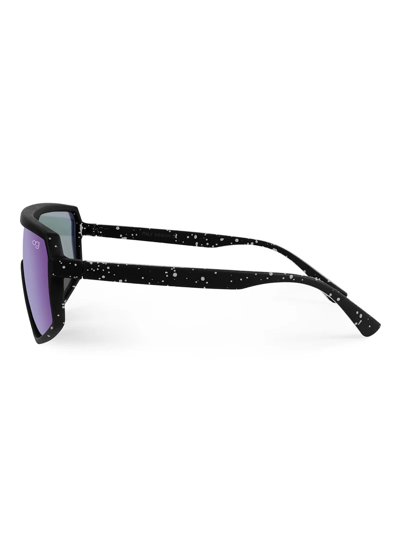 Woggles  Unisex Uv-Protected Black Sports Sunglasses  | Best Price UAE