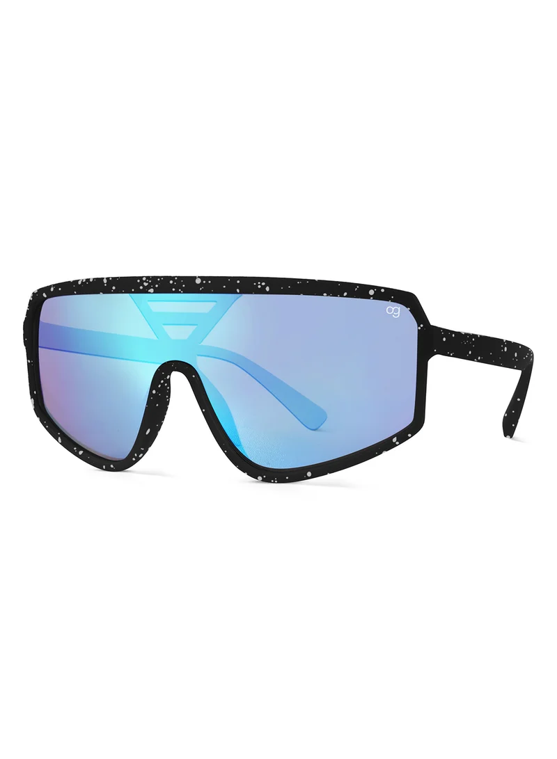 Woggles  Unisex Uv-Protected Black Sports Sunglasses  | Best Price UAE