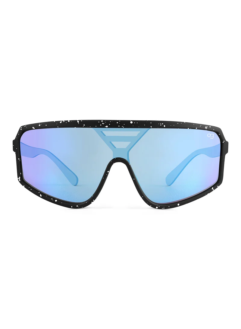 Woggles  Unisex Uv-Protected Black Sports Sunglasses  | Best Price UAE