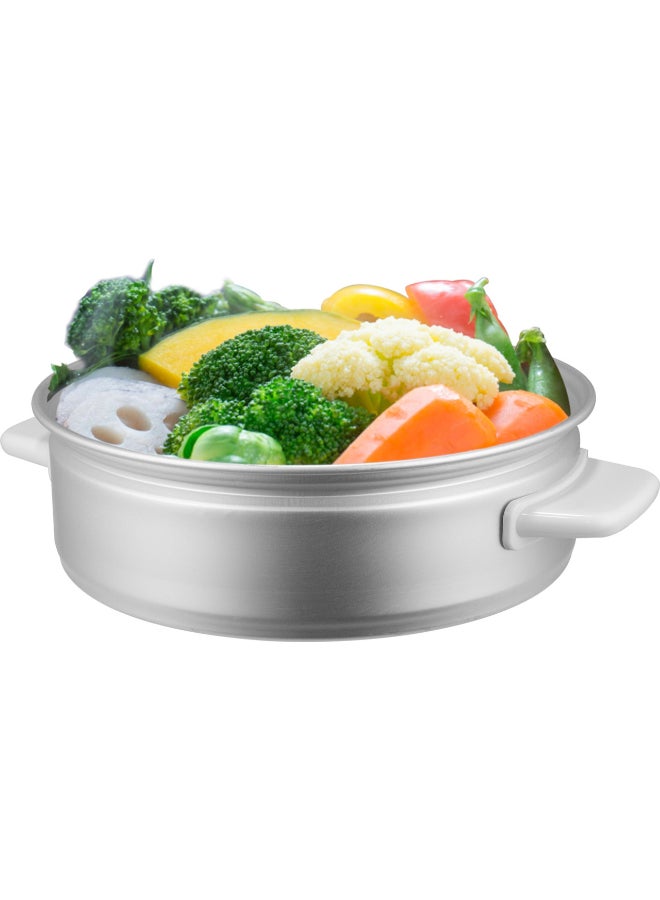 SONASHI Rice Cooker/Steamer With Non-Stick Coating & Automatic Shut Off Function | Color Stainless Steel Body & Lid | Accessories: Plastic Steamer, Measuring Cup and Spoon 1.5 L 500 W SRC-515N White - Image 5