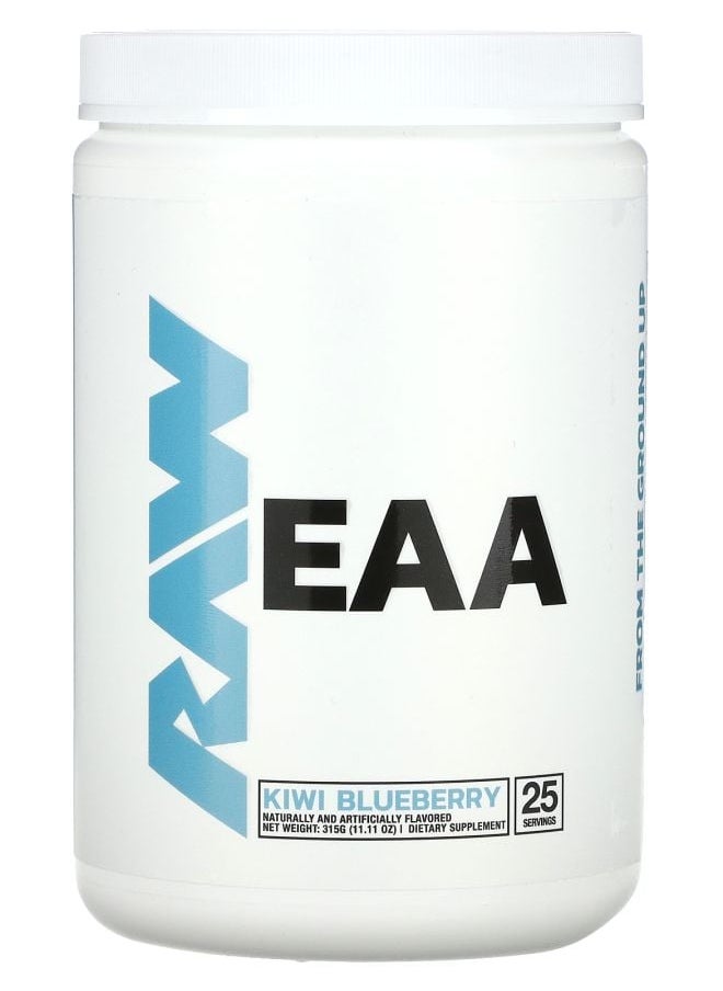 Raw Nutrition EAA Kiwi Blueberry 11.11 oz (315 g) 