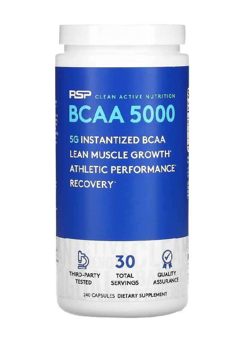RSP - BCAA 5000 240 Capsules - Image 1