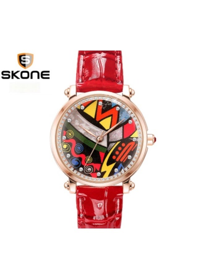 SKONE Exquisite Colorful Women's Watch - Your Unique Beauty - Image 1