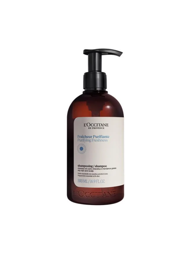 لوكسيتان L'Occitane Purifying Freshness Shampoo 500ml