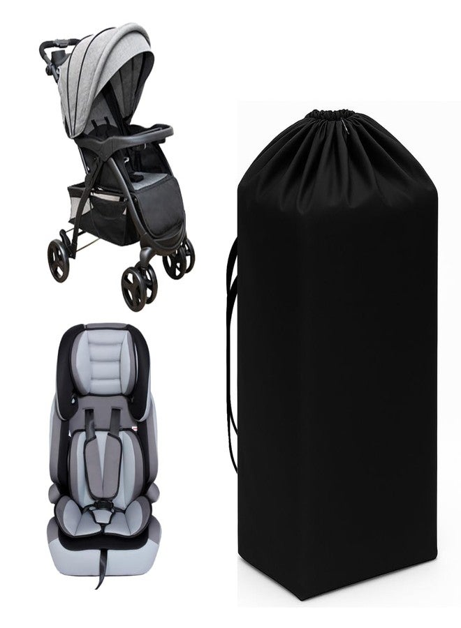 KHOOBREZ Waterproof Rain and Travel Bag Cover for Stroller, Pram, Baby Car Seat SSC(Black) - Image 1