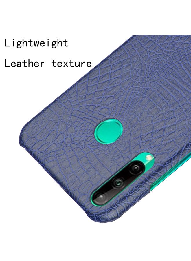 اس-توب جراب لهاتف Huawei Honor 9C مقاوم للصدمات من جلد التمساح PC + جراب PU - Image 4