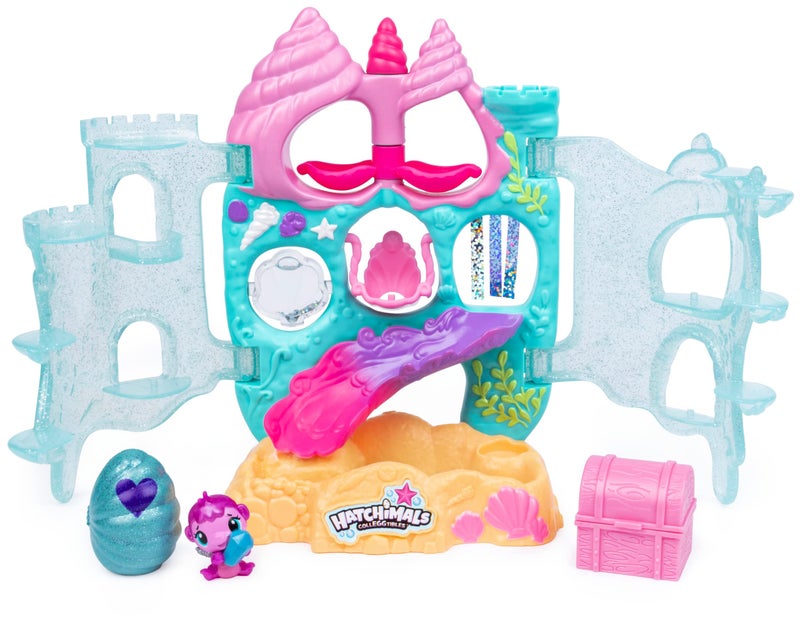 Hatchimals CollEGGtibles, Coral Castle Fold Open Playset with Exclusive Mermal Character (Amazon Exclusive Set), Girl Toys, Girls Gifts for Ages 5 and up - Image 3