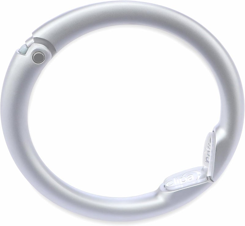 Clipa Bag Hanger - The Ring That Opens Into a Hook, Closes Automatically | Hangs Almost Anywhere in Just 1/2" of Space | Holds 33 lbs Yet Weighs Only 1.6 oz | 8 Styles | 3 yr Warranty - Image 1
